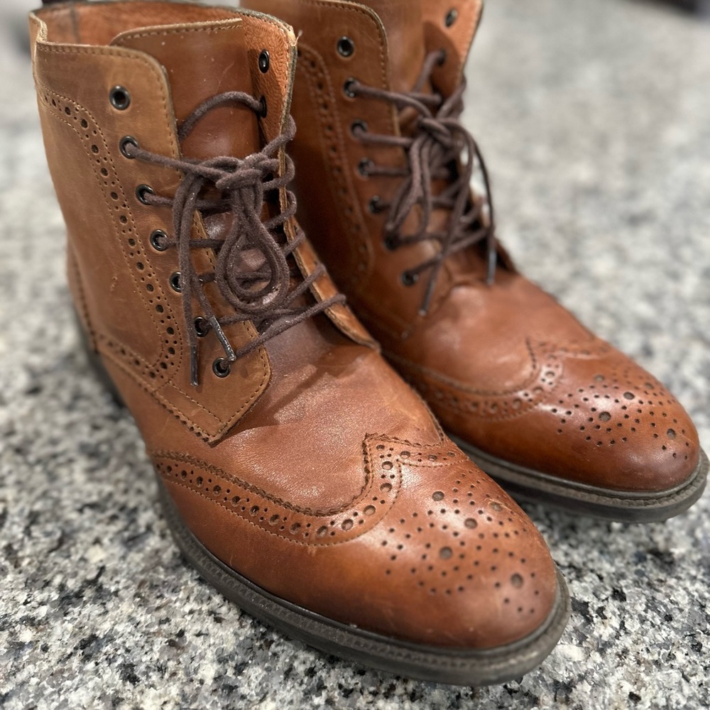 Stafford wingtip Boots size 9M